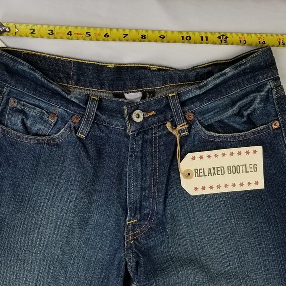 Lucky Brand Sz 29 Bootleg Relaxed Fit Midrise Mens - Picture 2 of 10